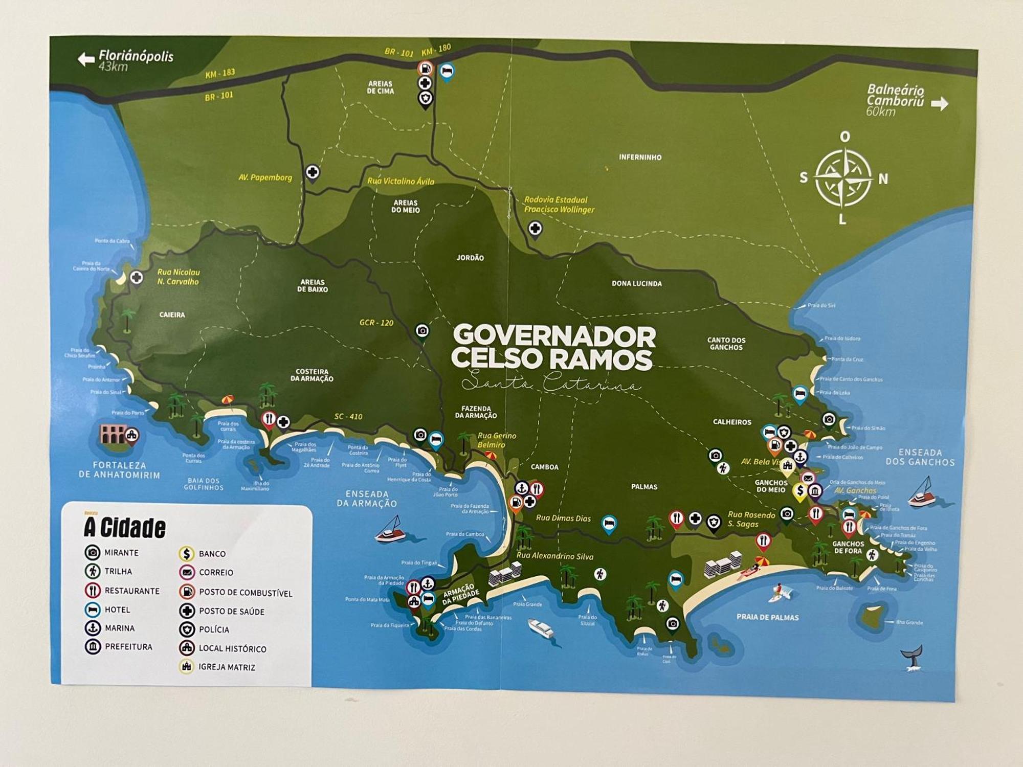 Apto Praia De Palmas โกเวร์นาดอร์ เซลโซ รามอส ภายนอก รูปภาพ